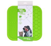 Tapis à lécher Eat Slow Live Longer - Taille: L, Couleur: Vert