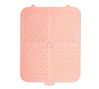 Tapis à lécher en Silicone pour Animaux de Compagnie, Coussin d'alimentation Lente, soulagement de l'anxiété, résistant à la Chaleur, sans Odeur, pour Chiens, Chats, Petites, (Rose)