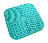 Tapis à lécher en silicone résistant à la mastication favorise la digestion chez les chiens et les chats, matériaux sûrs, se fixe sur les comptoirs, tapis à lécher les mangeoires lentes pour chiens