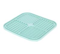 Tapis à lécher Kerbl Turquoise 20x20 cm