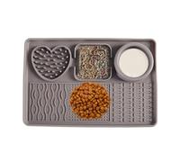 Tapis À Lécher pour Chats,Tapis De Léchage en Silicone pour Chiot | Gamme Éducative Stimulante : Distributeur Lent Anti-Stress pour Améliorer la Concentration et Réduire l'Anxiété