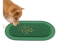 Tapis à lécher pour chien, plateau d'alimentation lente en silicone, tapis à lécher pour chiens, gamelles pour chien à pointe inversée, jouets d'enrichissement pour chien, tapis à lécher pour chien