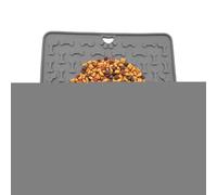 Tapis à lécher pour chien | Tapis à lécher en silicone avec ventouses | Tapis de nourriture facile à nettoyer 18,8 x 18,8 cm pour l'ennui et l'enrichissement de l'alimentation des chiots