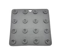 Tapis à lécher pour chien - Tapis à lécher pour chiens et chiots | Tapis d'alimentation lente | Tapis de nourriture en silicone avec ventouses | Facile à nettoyer 18,8 x 18,8 cm pour l'ennui et