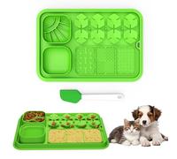 Tapis à lécher pour chiens avec ventouses, tapis à lécher de qualité supérieure pour soulager l'anxiété, gamelles à alimentation lente, parfait pour le bain, le toilettage et le dressage