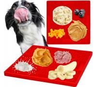 Tapis à lécher pour chiens et chats avec ventouses pour lécher les friandises DANS LES MAGASINS