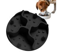 Tapis à lécher pour chiens, tapis à lécher pour chiens - Coussin Slow Food avec ventouse,Jouet d'entraînement en caisse à lécher réutilisable, tapis alimentaire pour friandises pour chats, pour animau