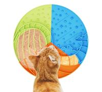 Tapis à lécher pour chiens | Tapis d'alimentation en silicone | Baleine antidérapante 3 couleurs pour chiens de petite, moyenne et grande taille, empêche le décès et améliore les habitudes