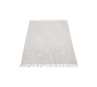 Tapis à logo répété Blanc meringue/Blanc poudre