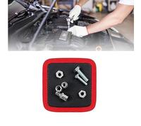 Tapis à outils magnétique, plateau de support magnétique pour réparation de voiture, organisateur d'outils flexible antidérapant, organiseur magnétique rouge et noir, pour organiser la clé mécanique