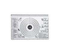 Tapis à pâtisserie anti-adhésif avec graduation 60x40 cm - -