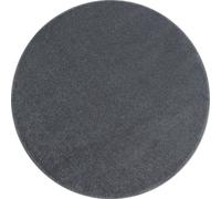Tapis à poils courts ATA gris clair 200 cm rond