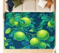 Tapis à poils courts Boho antidérapant - Tapis Salon facile d'entretien doux pour salon, 160 X 230 cm, Tapis de Salon lavable moderne unicolore ou motif, Lumière et ombre ciel nocturne étoiles, Noir