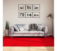 Tapis à Poils Courts Doux et Lavable Moquette Anthracite 160x230 cm vidaXL