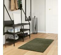 Tapis à Poils Courts Doux et Lavable Moquette Carpette Beige 140x200 cm vidaXL
