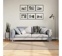 Vidaxl Tapis Huarte À Poils Courts Doux Et Lavable Sable 160x160 Cm