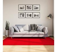 Tapis à Poils Courts Doux et Lavable Moquette Carpette Noir 100x200 cm vidaXL
