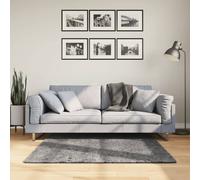 Tapis à Poils Courts Doux et Lavable Moquette Salon Vert Forêt Ø 100 cm vidaXL