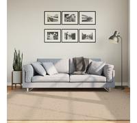 Tapis à Poils Courts Doux et Lavable Moquette Salon Vert Forêt Ø 120 cm vidaXL