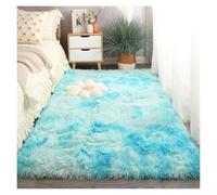 Tapis à poils longs 190 x 320 cm, épais, antidérapant, en peluche, idéal pour la décoration d'une chambre d'adolescent ou d'un dortoir. Tapis d'intérieur moderne en fourrure pour salle de je