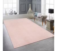 Tapis à poils longs en blush : Un luxe doux pour ta maison