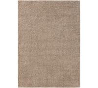 Tapis à poils longs lavable Soho Beige 160x230 cm Salon Rectangulaire Antidérapant Lavable Tapis à poils longs benuta Moelleux Peluche Shaggy Doux