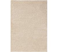 Tapis à poils longs lavable Soho Crème 160x230 cm Salon Rectangulaire Antidérapant Lavable Tapis à poils longs benuta Moelleux Peluche Shaggy Doux