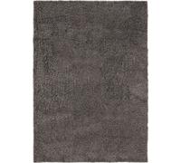 Tapis à poils longs lavable Soho Gris 160x230 cm Salon Rectangulaire Antidérapant Lavable Tapis à poils longs benuta Moelleux Peluche Shaggy Doux