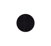 LIFE Tapis de salon shaggy rond ~120 cm - Anthracite Anthracite