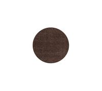 Tapis à poils longs LIFE Marron 120 cm Rond