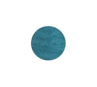 Tapis à poils longs LIFE Turquoise 160 cm Rond