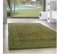Tapis à poils longs - SIMPEX - Shaggy - Vert - 60x110 cm - Intérieur - Facile à nettoyer