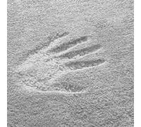 Tapis à poils longs super doux pour chambre à coucher, tapis pelucheux antidérapant qui ne perd pas ses poils pour salon, décoration de chambre de filles et garçons (gris clair, 160 x 230 cm)