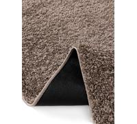 Tapis À Poils Longs Taupe 160x230