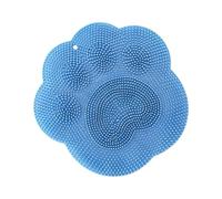 Tapis à récurer pour pieds de douche, ventouse en silicone antidérapant - Brosse arrière pour sol de douche - pour maison, appartement, dortoir, toilettes, salle de bain, , spa, callosités