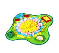 Tapis à renifler lavable pour chien - Jouets à mâcher colorés à alimentation lente pour chien, tapis de friandises pour le travail du nez, jouet d'entraînement puzzle jouet interactif pour chiots,