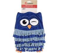 Tapis À RENIFLER PLINKIE Hibou Bleu 27x33x2,5CM