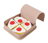Tapis à renifler pour animaux de compagnie PizzaSlice Jouet pour chien Distributeur de nourriture lent Tapis de jeu à renifler Tapis de friandises pour chiots ennuyeux Tapis d'entraînement pour chien