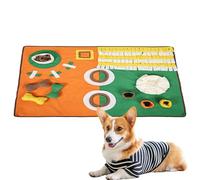 Tapis à renifler pour animaux de compagnie, tapis à renifler lentement pour animaux de compagnie, tapis d'alimentation lente, jouets puzzle interactifs, tapis à lécher pour chiens de petite, petite et