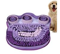 Tapis à renifler pour chien, 49 x 49 cm, doux et indestructible, jouet interactif pour l'ennui du chien, lavable en machine, tapis de recherche pour animaux de compagnie pour chiens de petite, moyenne