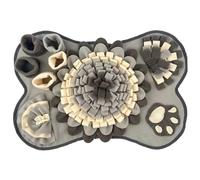 Tapis à renifler pour chien 63, 5 x 43, 2 cm, lavable, grand chien, Snuffle Master avec couineur, tapis d'alimentation antidérapant, jeux de cerveau amusants pour chiens de petite, moyenne et ta
