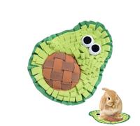 Tapis à renifler pour chien - Puzzle interactif avec formes de fruits - Alimentation lente pour