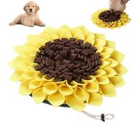 Tapis à renifler pour Chiens en Feutre 15 Pouces Tapis à renifler pour Chien Alimentation Lente Jouets d'enrichisseme