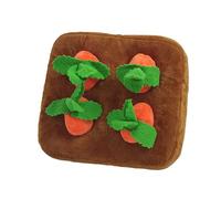 Tapis à renifler pour chiens, jouet doux pour chiot contient 4 carottes, jouet à renifler pour chien, profitez du plaisir et fournissez une stimulation intellectuelle à votre chien, pour les parents