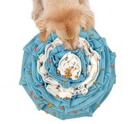 Tapis à renifler pour chiens - Puzzle interactif couineur coloré à mâcher - Distributeur de nourriture pour animaux domestiques pour salon, aire de jeux, prairie