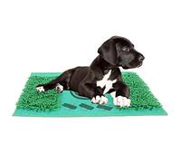 Tapis à renifler pour chiens, tapis à renifler interactif en flanelle, tapis de friandises interactif pour chien, multifonctionnel, portable, pliable, fournitures d'entraînement aux odeurs,