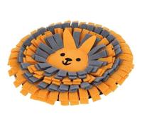 Tapis a renifler pour lapins - KERBL - Ø25 cm - Prise ludique - Antidérapant