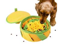 Tapis à renifler - Tapis d'alimentation interactif pour chien, jouet d'enrichissement de puzzle, distributeur de friandises pour chiens de grande, moyenne et petite race, couverture lavable pour une