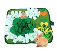 Tapis à renifler, tapis d'alimentation pour lapins, cochons d'Inde et lapin, tapis de nourriture avec dessous antidérapant, pour petits animaux domestiques tels que hamsters, cochons d'Inde, chatons