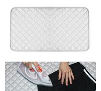 Tapis à Repasser Portable - Petite Planche à Repasser de Voyage 48 x 85 cm - Coussin Pliable en Coton Résistant à la Chaleur - Pour Repassage à la Vapeur sur Table